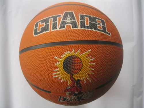 Ballon de basket en caoutchouc - Ref 1988920