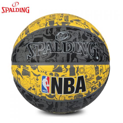 Ballon de basket SPALDING en caoutchouc - Ref 1989096