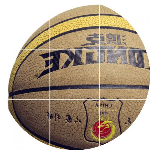 Ballon de basket en cuir véritable - Ref 1989464