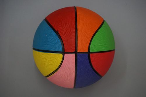 Ballon de basket LIWANG en caoutchouc - Ref 1989591