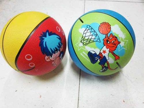 Ballon de basket en caoutchouc - Ref 1989783