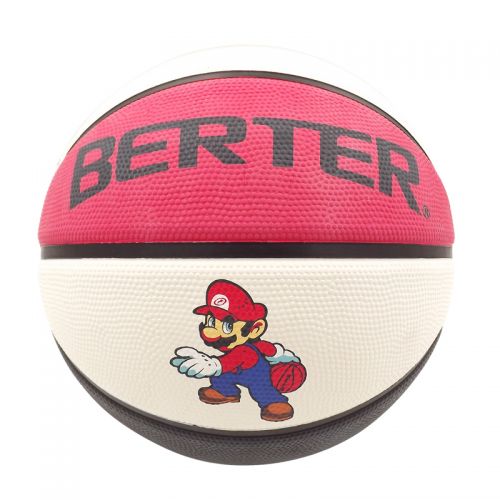 Ballon de basket BERTER en caoutchouc - Ref 1990833