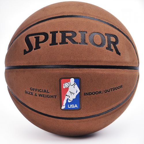 Ballon de basket SPIRIOR en PU - Ref 1990955