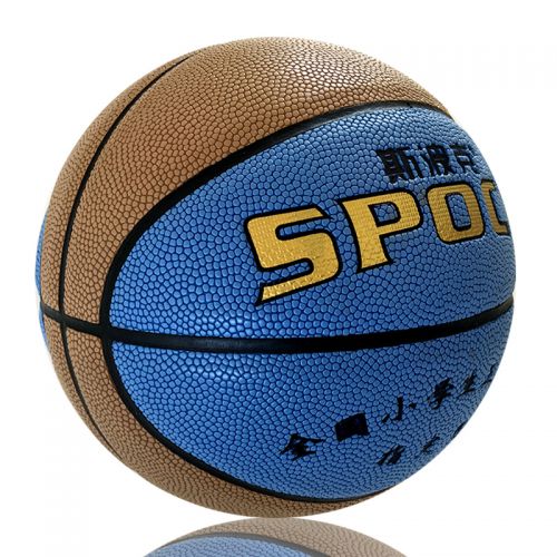 Ballon de basket SPOCK en cuir véritable - Ref 1991481