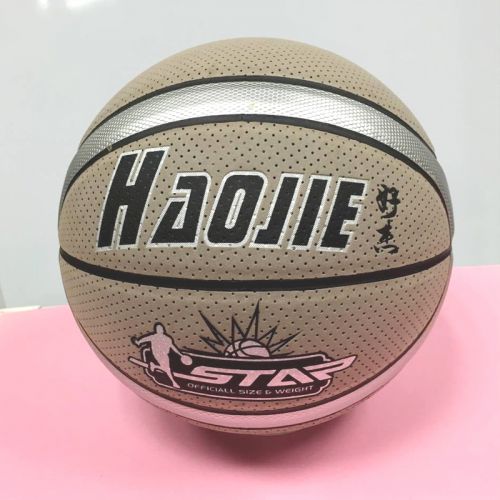 Ballon de basket en cuir véritable - Ref 1991684