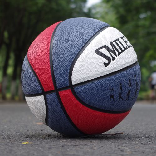 Ballon de basket SMILEBOY en ZK microfibre - Ref 1991781