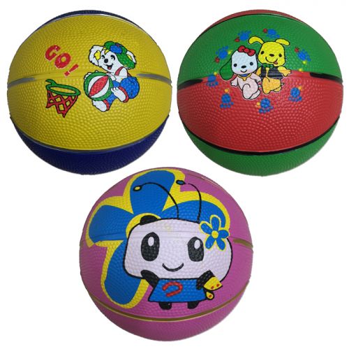 Ballon de basket en caoutchouc - Ref 1991785