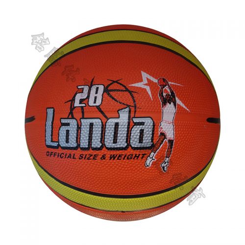 Ballon de basket en caoutchouc - Ref 1991815