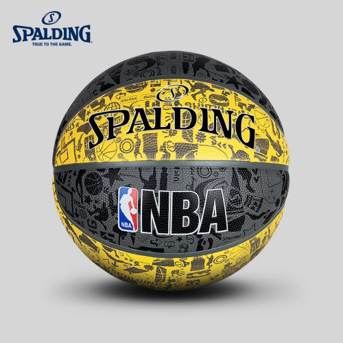 Ballon de basket SPALDING en caoutchouc - Ref 1991890