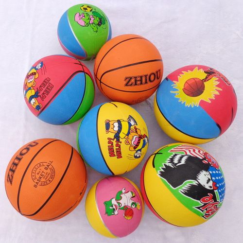 Ballon de basket en caoutchouc - Ref 1992122