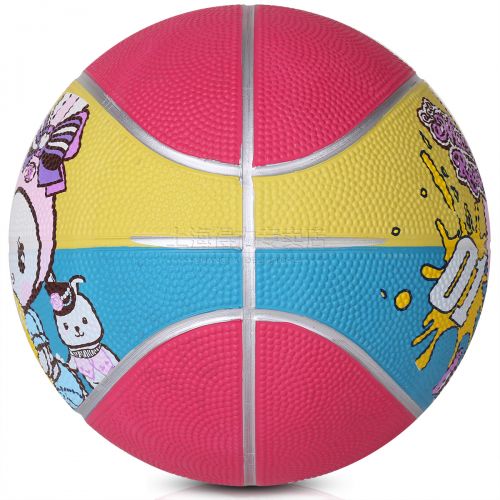 Ballon de basket DELI en caoutchouc - Ref 1992225