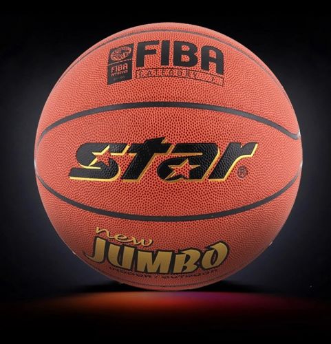 Ballon de basket STAR en PU - Ref 1992302