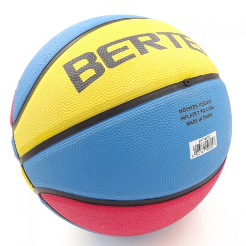 Ballon de basket BERTER en caoutchouc - Ref 1992511