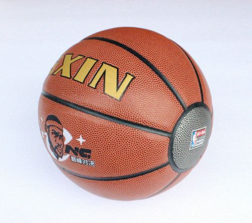 Ballon de basket en cuir véritable - Ref 1992614