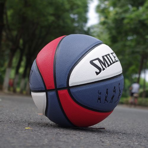 Ballon de basket SMILEBOY en PU - Ref 1992639