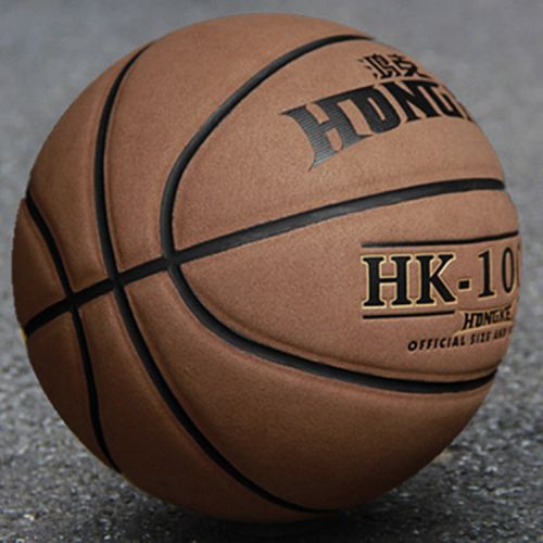 Ballon de basket en cuir véritable - Ref 1992792