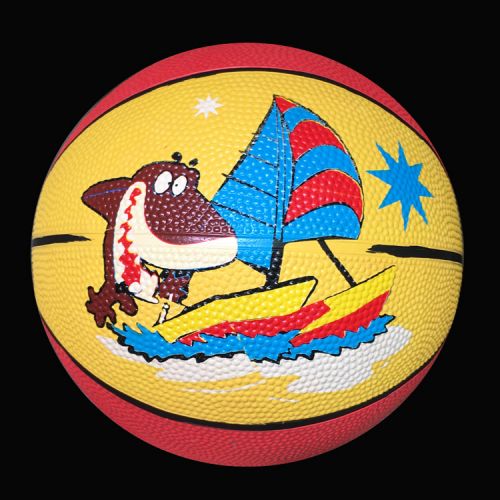 Ballon de basket en caoutchouc - Ref 1992985