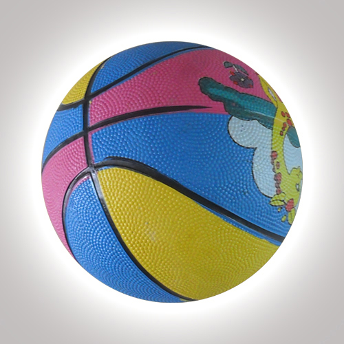 Ballon de basket en caoutchouc - Ref 1992986