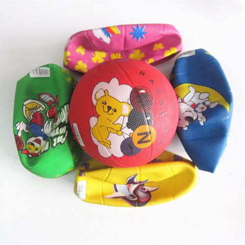 Ballon de basket en caoutchouc - Ref 1993008