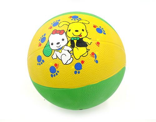 Ballon de basket en caoutchouc - Ref 1993066