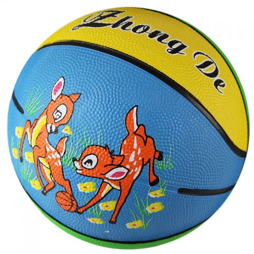 Ballon de basket en caoutchouc - Ref 1993118