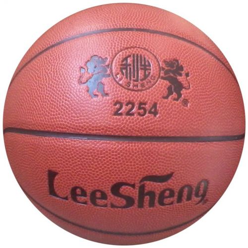 Ballon de basket LEESHENG en PU - Ref 1993126