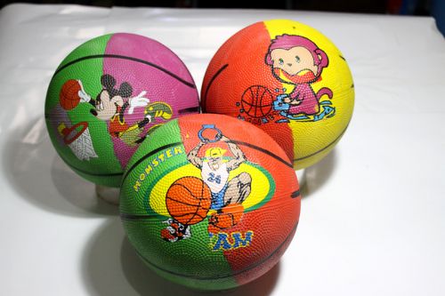 Ballon de basket en caoutchouc - Ref 1993127