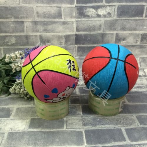 Ballon de basket en caoutchouc - Ref 1993216