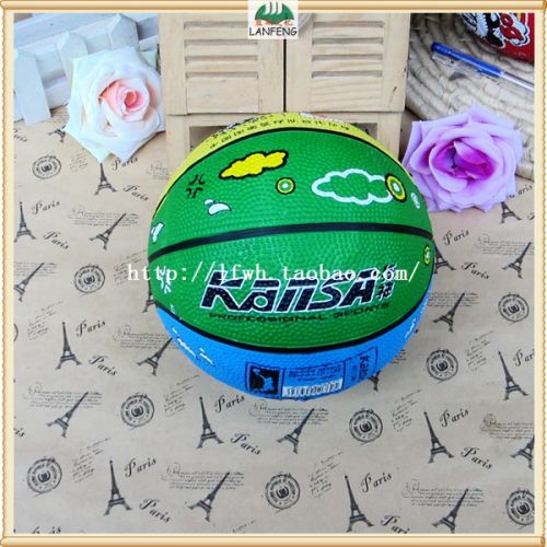 Ballon de basket en caoutchouc - Ref 1993260