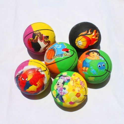 Ballon de basket en caoutchouc - Ref 1993308