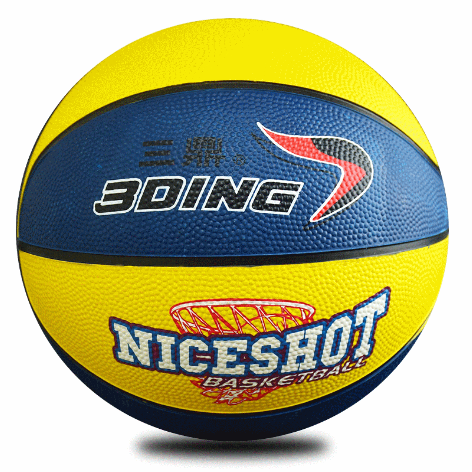 Ballon de basket en caoutchouc - Ref 1993320