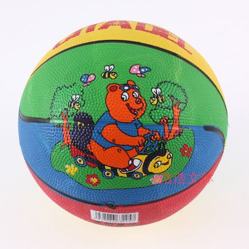 Ballon de basket en caoutchouc - Ref 1993356