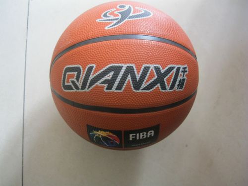 Ballon de basket en caoutchouc - Ref 1993371