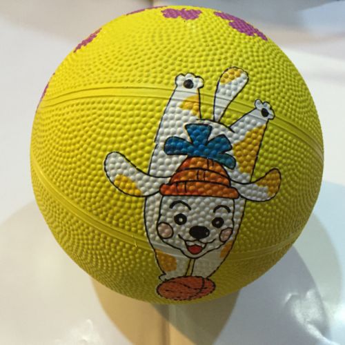 Ballon de basket en caoutchouc - Ref 1993406