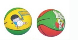 Ballon de basket en caoutchouc - Ref 1993418