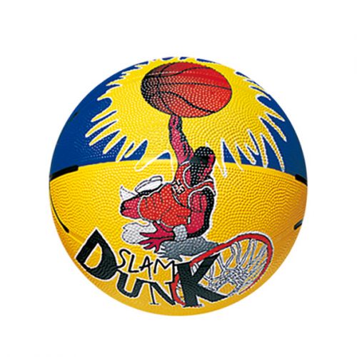 Ballon de basket LANHUA en caoutchouc - Ref 1993444