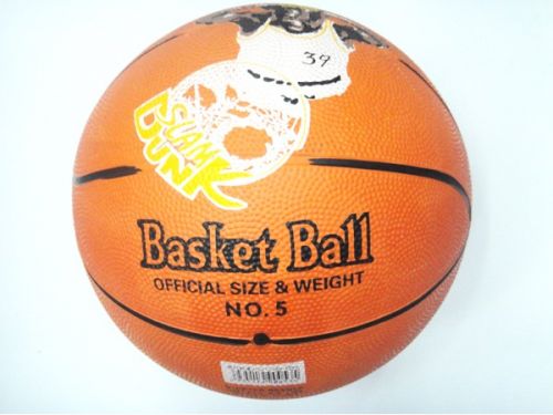 Ballon de basket en caoutchouc - Ref 1993463