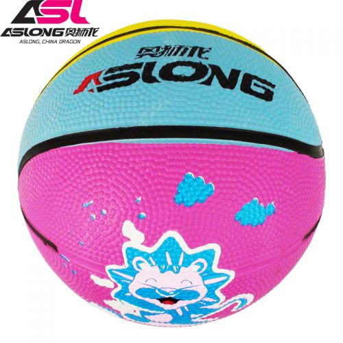 Ballon de basket ASLNG en caoutchouc - Ref 1993466