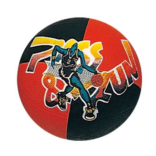 Ballon de basket LANHUA en caoutchouc - Ref 1993511