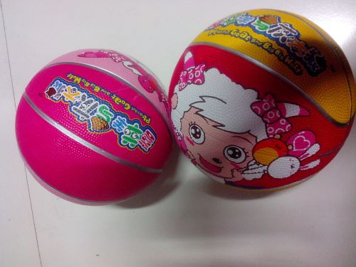 Ballon de basket en caoutchouc - Ref 1993523