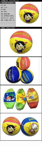 Ballon de basket en caoutchouc - Ref 1993552