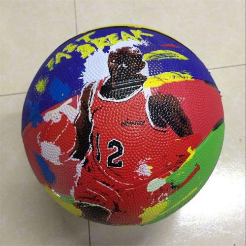 Ballon de basket en caoutchouc - Ref 1993608