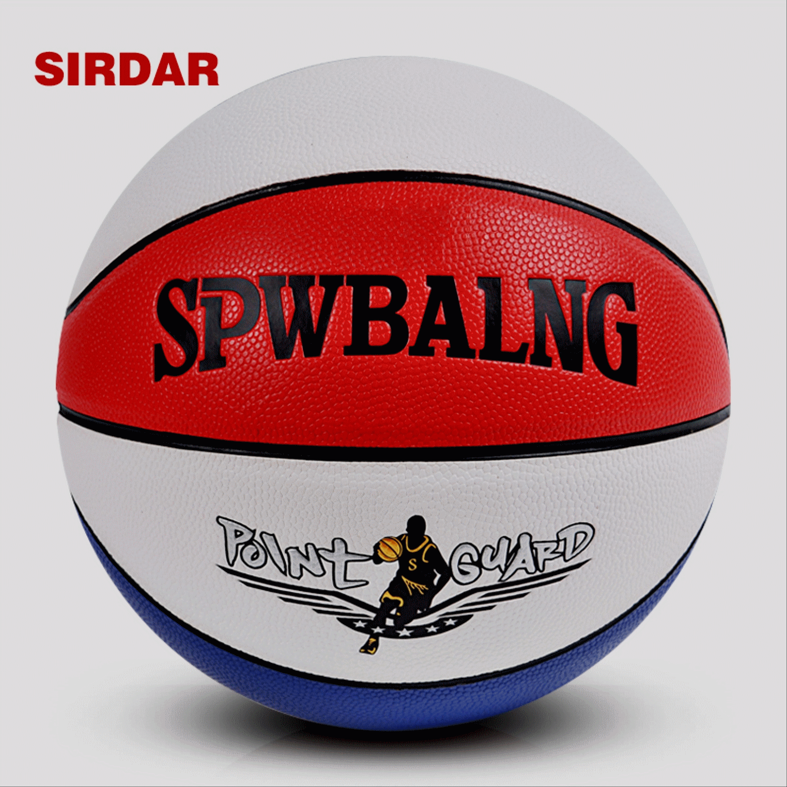 Ballon de basket SIRDAR en PVC - Ref 1993746