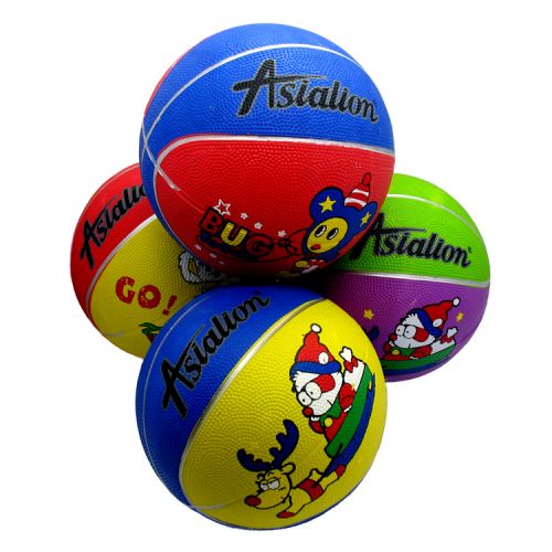 Ballon de basket en caoutchouc - Ref 1993832