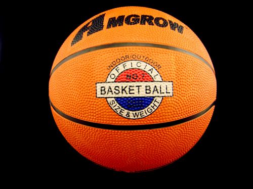 Ballon de basket en caoutchouc - Ref 1993975