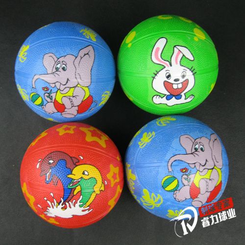 Ballon de basket STANDOUT en caoutchouc - Ref 1994014