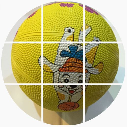 Ballon de basket en caoutchouc - Ref 1994068