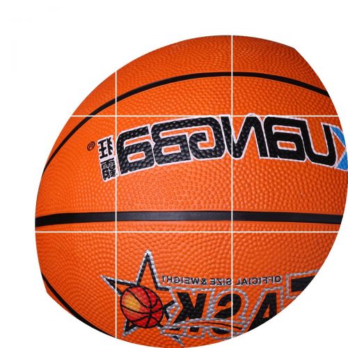 Ballon de basket en caoutchouc - Ref 1994100