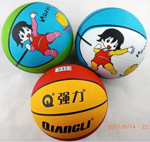 Ballon de basket en caoutchouc - Ref 1994254