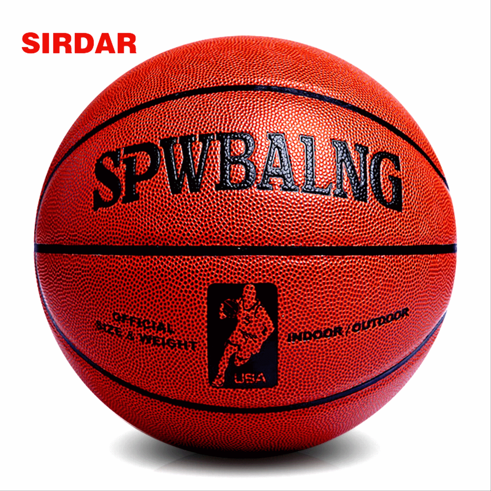 Ballon de basket SIRDAR en PU - Ref 1994314